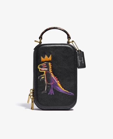  COACH - Túi đeo chéo chữ nhật Coach X Jean Michel Basquiat Alie 