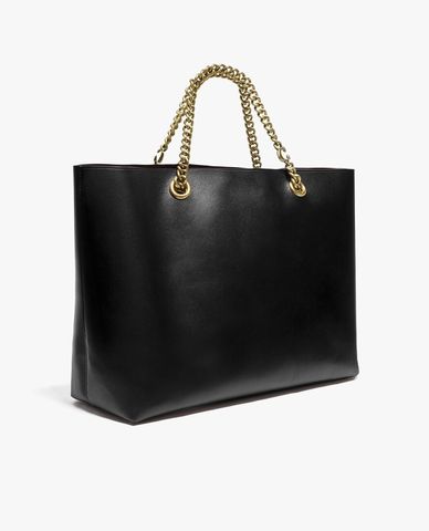  COACH - Túi tote quai đeo mắc xích kim loại Signature Chain 