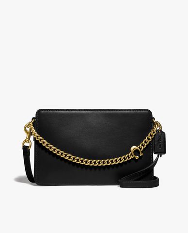  COACH - Túi đeo chéo nữ chữ nhật Signature Chain 