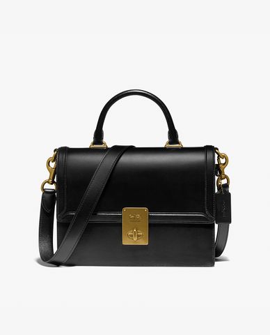  COACH - Túi đeo vai nữ nắp gập Hutton 