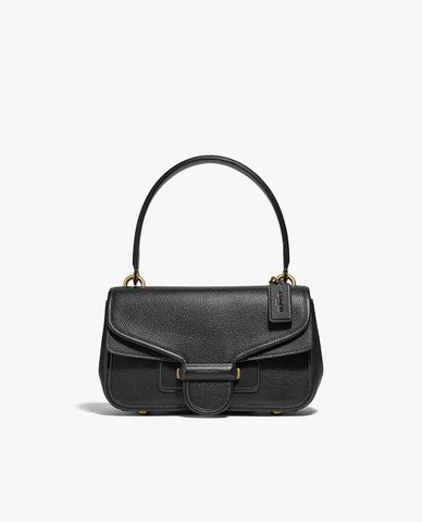  COACH - Túi đeo vai nữ chữ nhật chữ nhật nắp gập thời trang 