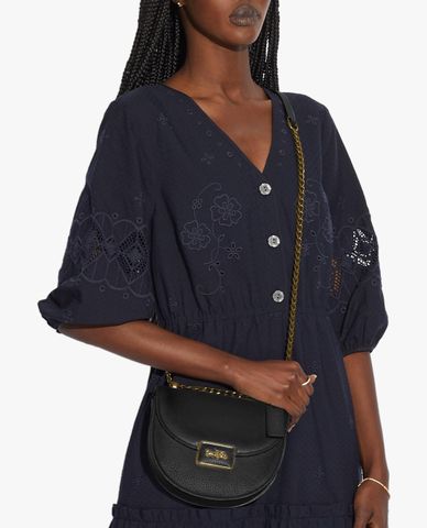  COACH - Túi đeo chéo nữ hình bán nguyệt Allice 