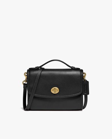  COACH - Túi đeo chéo nữ chữ nhật nắp gập Kip Turnlock 