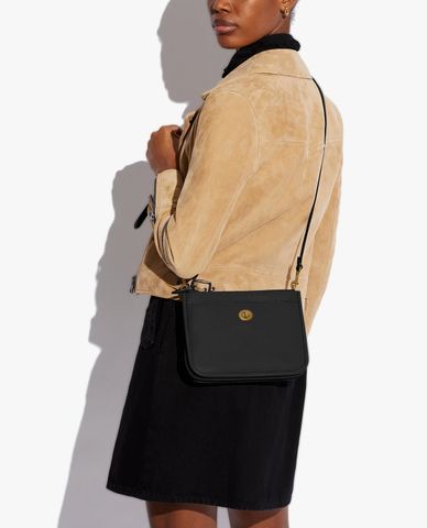  COACH - Túi đeo chéo nữ chữ nhật Slim Turnlock 