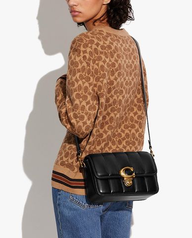  COACH - Túi đeo vai nữ chữ nhật Studio With Quilting 