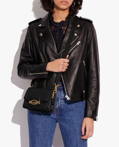  COACH - Túi đeo chéo nữ nắp gập Hero 