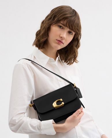  COACH - Túi đeo vai nữ phom chữ nhật Sage 