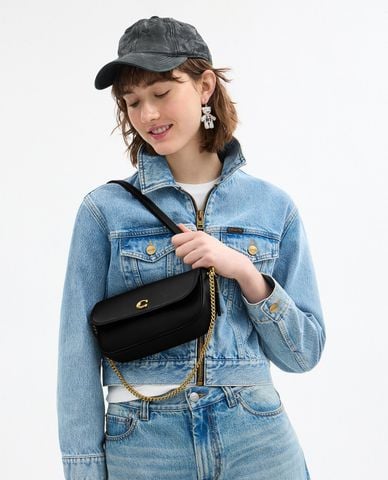  COACH - Túi đeo vai nữ phom chữ nhật Brook 