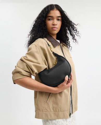  COACH - Túi đeo vai nữ hình bán nguyệt Jonie 