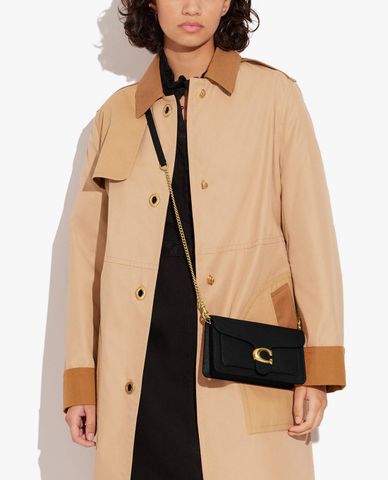  COACH - Túi đeo chéo nữ chữ nhật nắp gập thanh lịch 