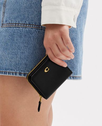  COACH - Ví nữ dáng ngắn phom vuông Billfold 