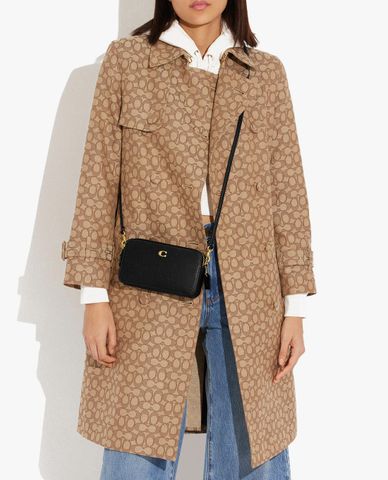  COACH - Túi đeo chéo nữ chữ nhật Kira 