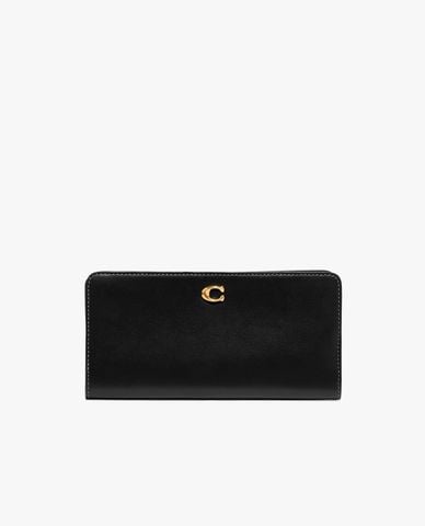  COACH - Ví dài nữ phom chữ nhật Smooth Leather 