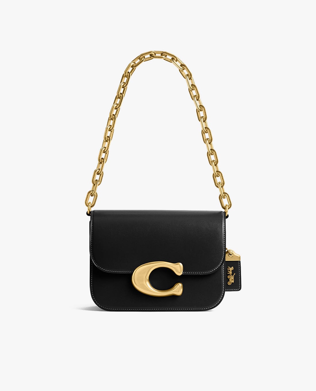 COACH - Túi đeo vai nữ nắp gập Idol