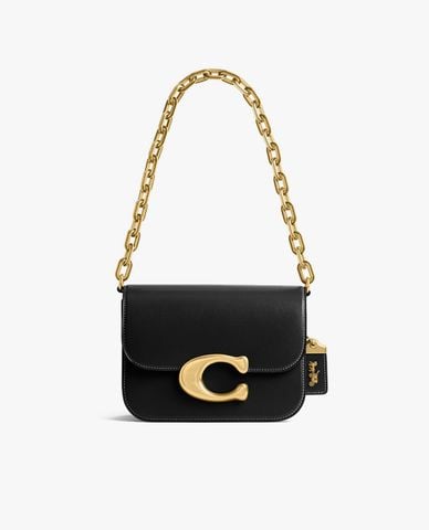  COACH - Túi đeo vai nữ nắp gập Idol 