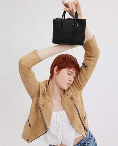  COACH - Túi xách nữ phom hình vuông Ace 17 