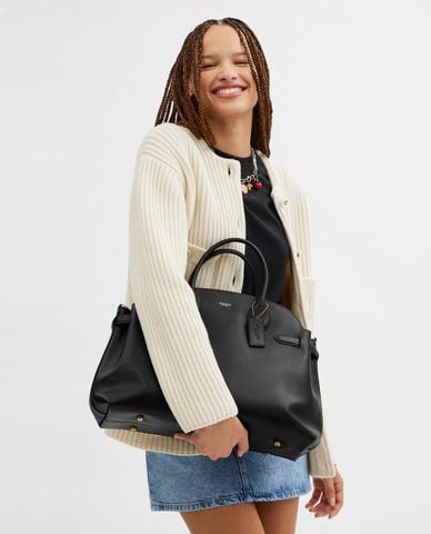  COACH - Túi xách nữ phom chữ nhật Soft Empire 40 