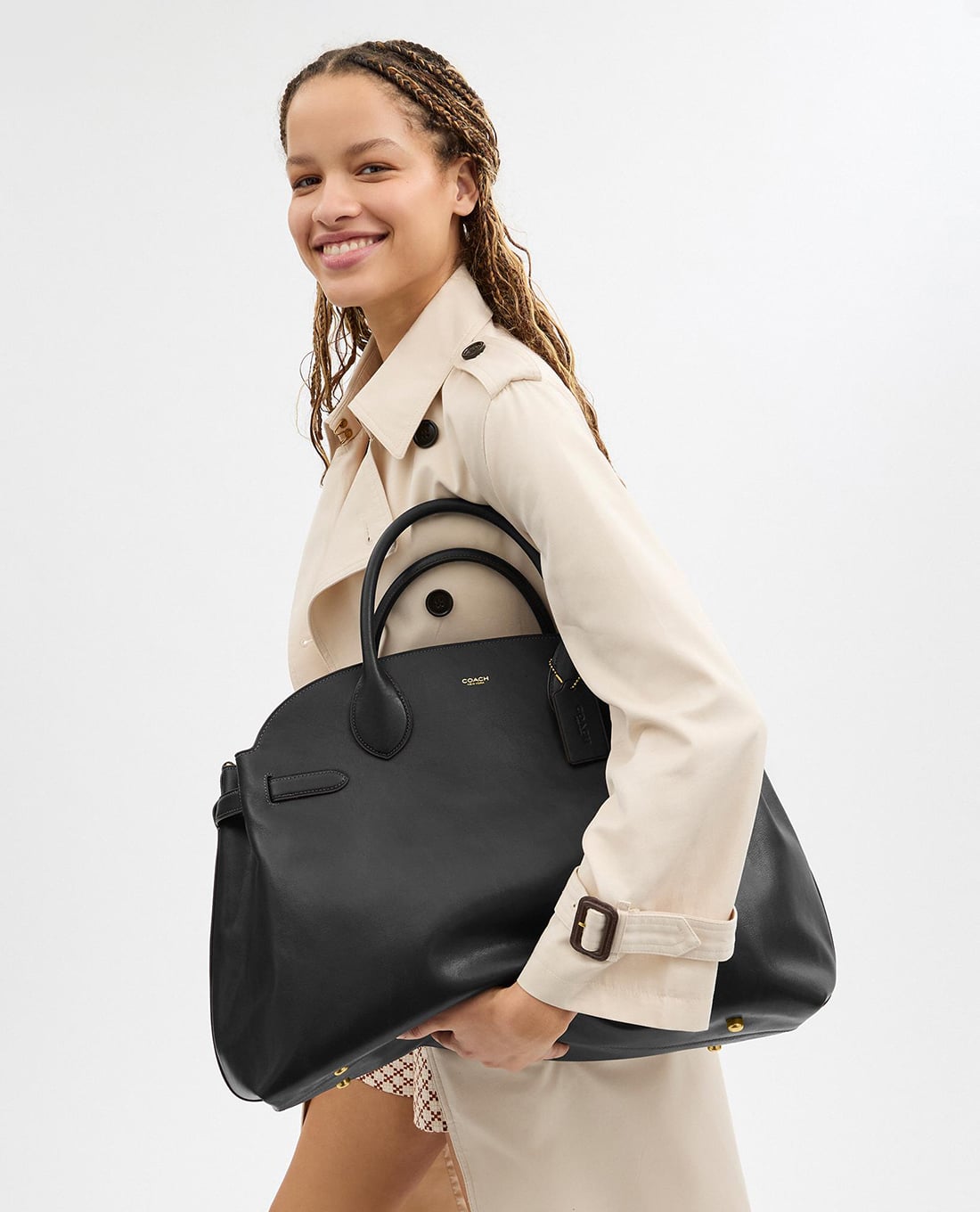 COACH - Túi xách nữ phom chữ nhật Empire Weiche 48