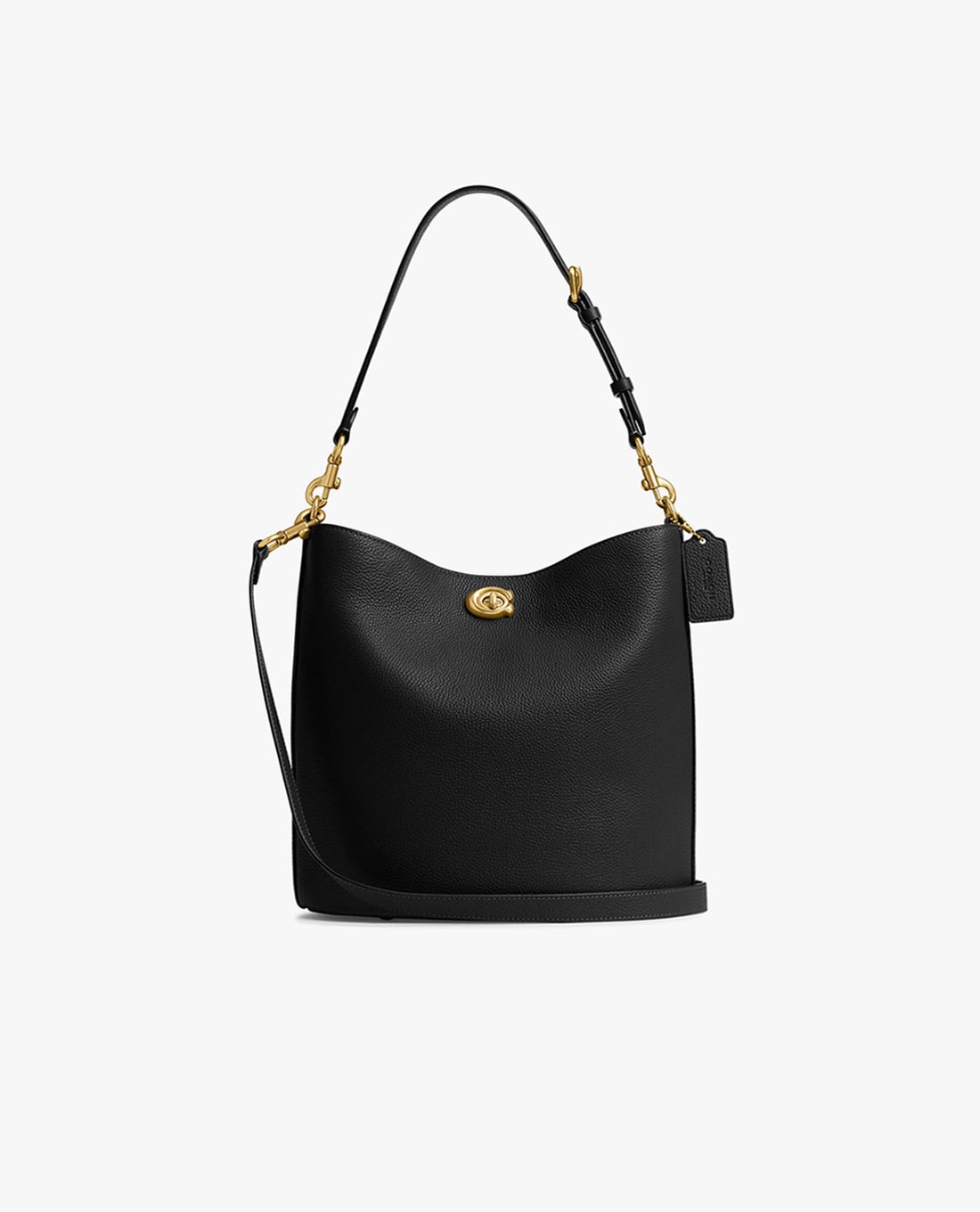 COACH - Túi đeo vai nữ phom hình trụ Willow Soft