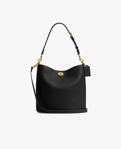  COACH - Túi đeo vai nữ phom hình trụ Willow Soft 