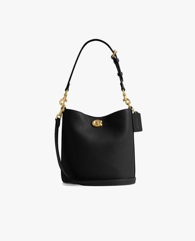  COACH - Túi đeo vai nữ hình trụ Willow Bucket 