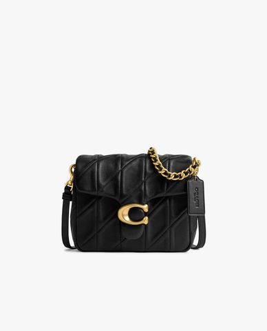  COACH - Túi đeo vai nữ phom vuông Times Square Tabby 