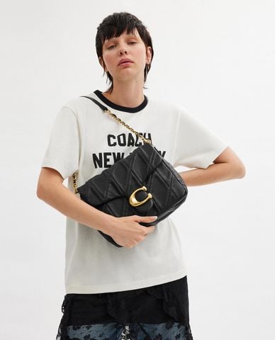  COACH - Túi đeo vai nữ phom chữ nhật Times Square Tabby 