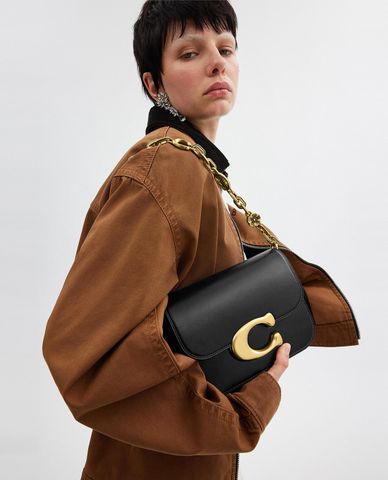  COACH - Túi đeo vai nữ phom chữ nhật Idol 