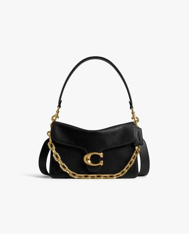  COACH - Túi đeo vai nữ phom chữ nhật Chain Tabby 