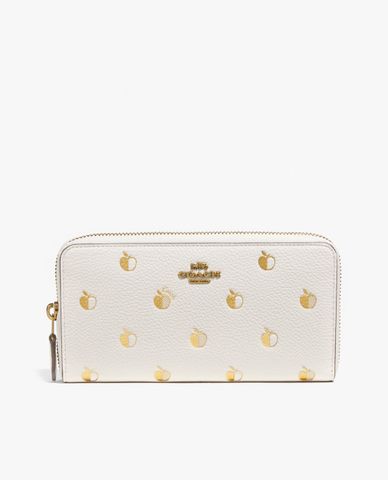  COACH - Ví nữ hình chữ nhật Accordion Apple Print 