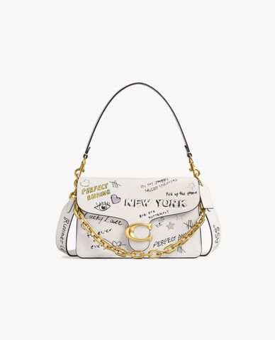  COACH - Túi đeo vai nữ phom chữ nhật Chain Tabby 