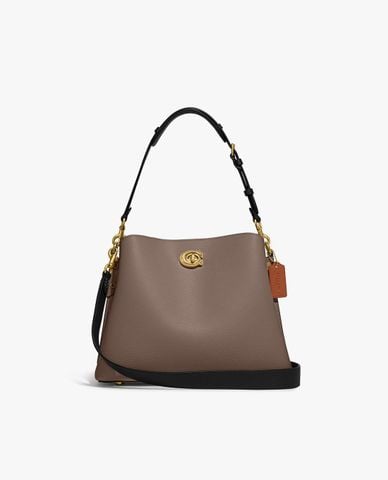  COACH - Túi đeo vai nữ hình thang Willow In Colorblock 