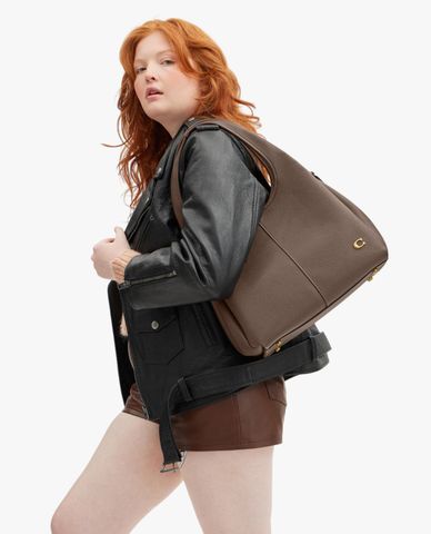  COACH - Túi đeo vai nữ hình thang Lana 