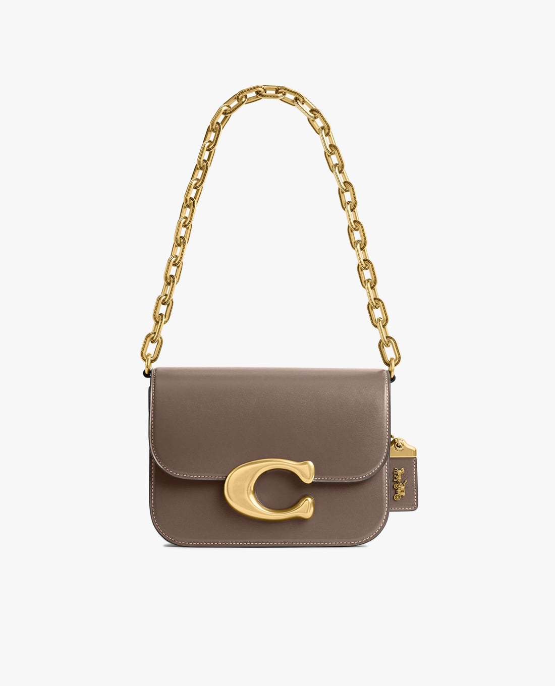 COACH - Túi đeo vai nữ nắp gập Idol