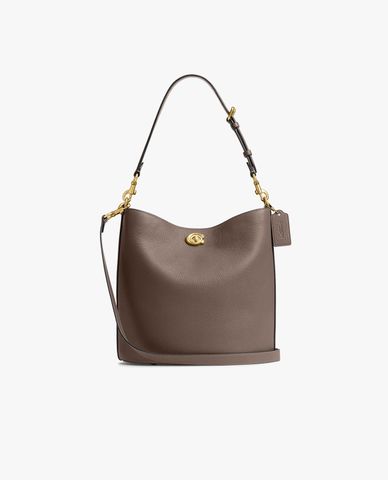  COACH - Túi đeo vai nữ phom hình trụ Willow Soft 