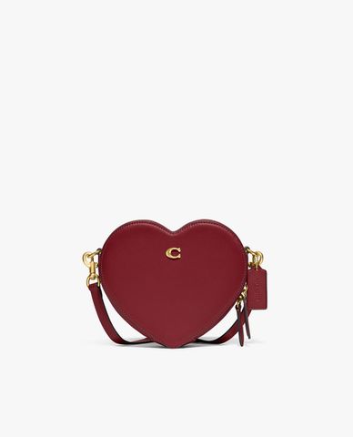  COACH - Túi đeo chéo nữ phom trái tim độc đáo 