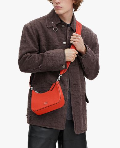  COACH - Túi đeo chéo unisex phom chữ nhật thời trang 