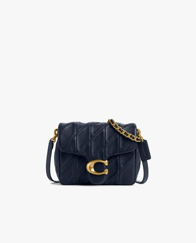  COACH - Túi đeo vai nữ phom vuông Times Square Tabby 