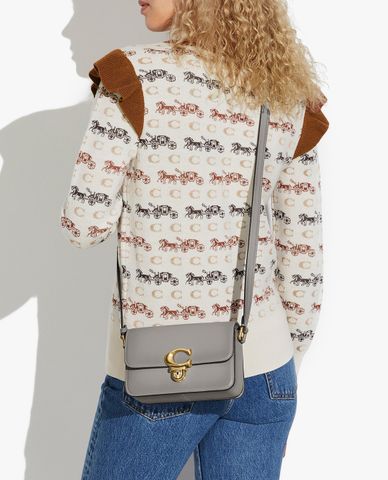  COACH - Túi đeo chéo nữ nắp gập Studio 19 