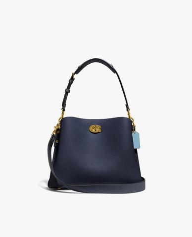  COACH - Túi đeo vai nữ hình thang Willow In Colorblock 