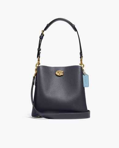  COACH - Túi đeo vai nữ phom vuông Willow Bucket 