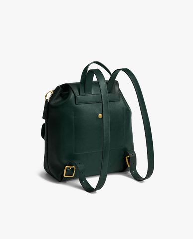  COACH - Balo nữ nắp gập phối dây rút Crosby 28 