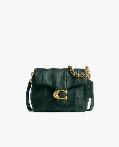  COACH - Túi đeo vai nữ phom vuông Times Square Tabby 