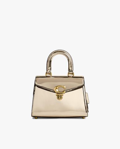  COACH -  Túi xách nữ hình thang nắp gập thời trang 