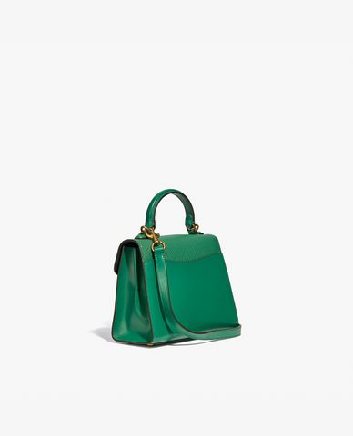  COACH - Túi xách tay chữ nhật nắp gập Tabby 20 