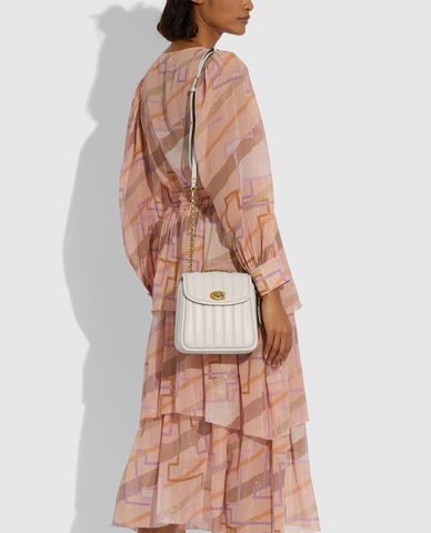  COACH - Balo nữ phom vuông Mochila Madison 18 