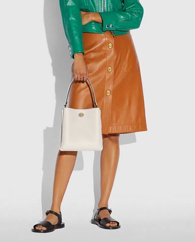  COACH - Túi xách tay chữ nhật Charlie 21 