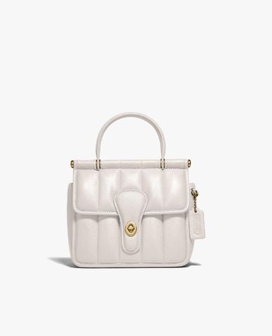  COACH - Túi xách tay nữ dáng vuông thời trang 