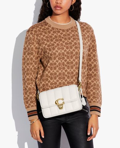  COACH - Túi đeo vai nữ chữ nhật Studio With Quilting 