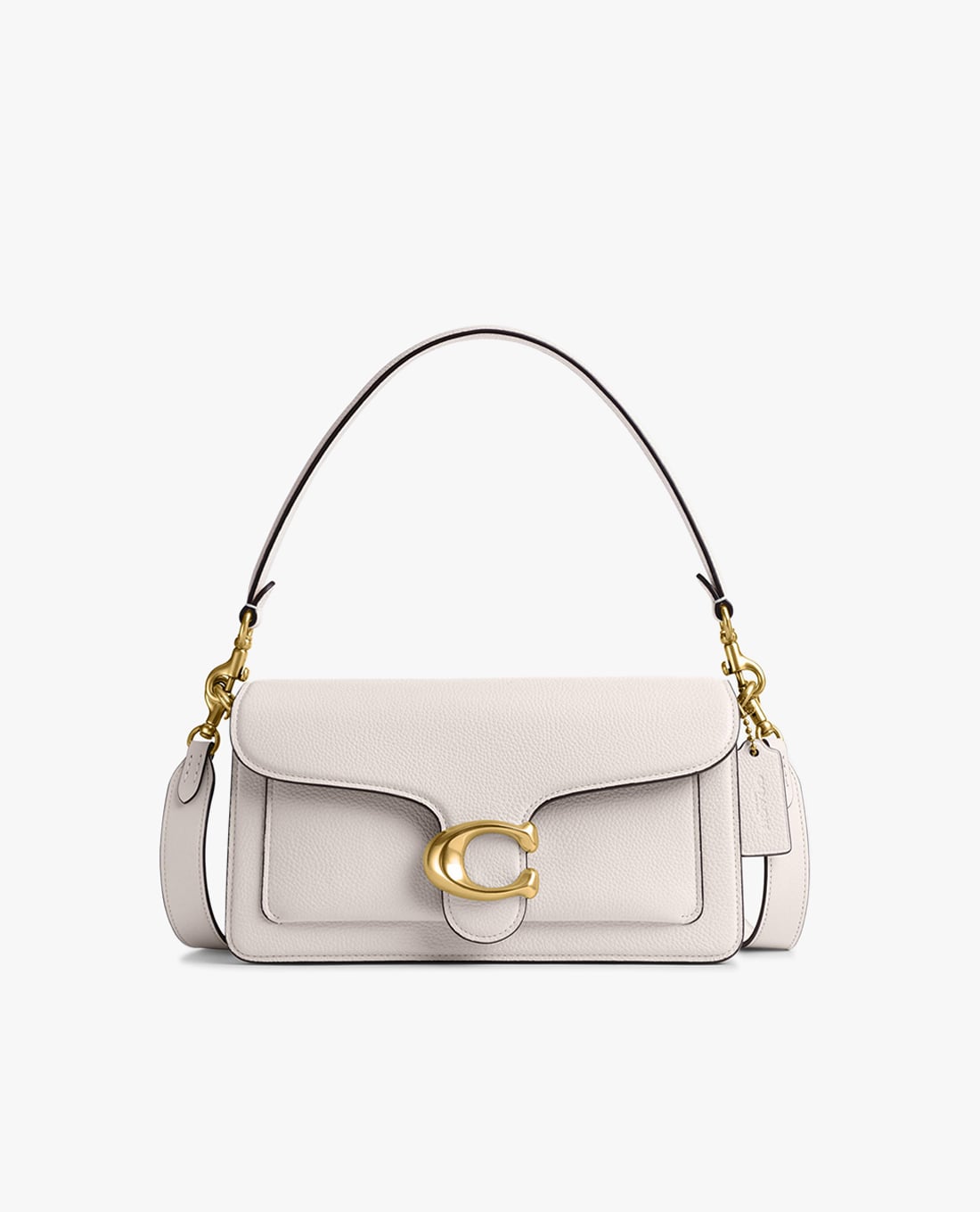 COACH - Túi đeo vai nữ chữ nhật nắp gập Tabby 26